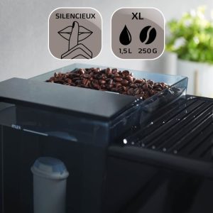 Machine à café - MELITTA - Avanza F270-100 - Réservoir d'eau 1,5 L - Réservoir à grains 250 g - 1450 W - Gris titanium – Image 5