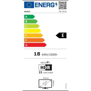 Ecran PC Medion MONITEUR 23,8 FHD FLAT MD20152 – Image 4