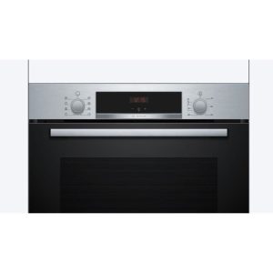 Four encastrable - BOSCH SERIE 4 - Inox - Chaleur tournante - 71 L - Classe énergie A+ – Image 3
