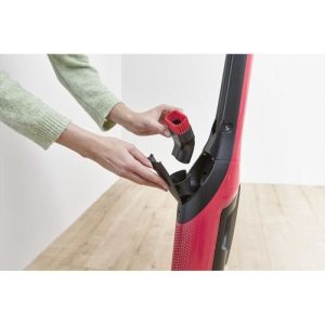 BOSCH BBH3ZOO28 Aspirateur balai sans fil 2en1 et multifonction Flexxo Zoo'o - 2 vitesses - 28 V - 55 mn d'autonomie - Rouge – Image 8