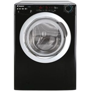 Lave-linge hublot CANDY CSS1410TWMCBE/FR - 10 kg - Induction - Vapeur - 1400 trs/min - Classe A - programmes rapides - Noir – Image 1