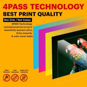 Kodak - Pack Imprimante PD460 + Cartouche et papier pour 80 photos - Photo Bluetooth & Docking - Format Carte Postale 10x15 cm – Image 4