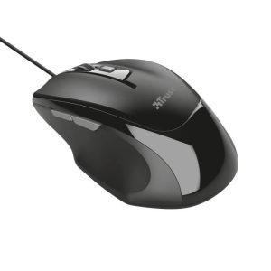 Trust Voca Souris Filaire USB avec Forme Confortable, 800-2400 DPI, Compatible PC, Ordinateur, Portable, MAC – Image 4