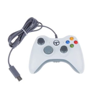 Le noir Manette de Jeu Filaire USB, Contrôleur - Joystick Pour Xbox 360, Windows 7-8-10, pour PC Microsoft of – Image 3
