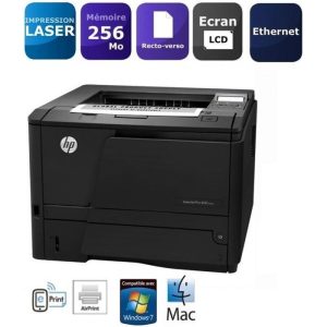 Imprimante Laser HP LaserJet Pro 400 M401dne – Image 1