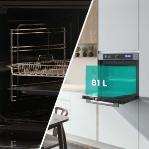 Cecotec Four encastrable Airfryer Matt de 81L de capacité, 11 fonctions avec Airfryer Master, Pizza Master, Steam Asisst, Steam – Image 3