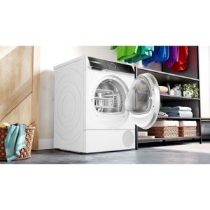 Sèche-linge pompe à chaleur BOSCH WQB245A0FR SER8 - 9 kg - Classe A+++ - L60cm - Blanc – Image 7