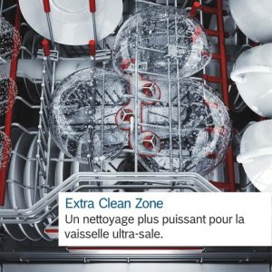 Lave-vaisselle pose-libre BOSCH SMS6ZCI11F SER6 - 14 couverts - Induction - L60cm - 40 dB - Classe B - Inox – Image 7