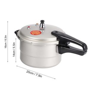 Autocuiseur Domestique Anti-Déflagrant Avec Couche Pour Cuisinière À Gaz En Céramique (20 Cm) - Vvikizy – Image 3