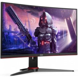 Ecran PC Gamer incurvé - AOC C24G2AE/BK - 23,6" FHD - Dalle VA - 1ms - 165Hz - HDMI / VGA / DisplayPort - FreeSync Premium – Image 1