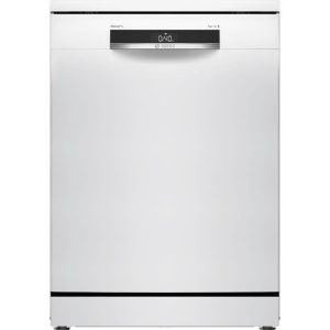 Lave-vaisselle pose libre BOSCH SSMS6ZCW12F -SER6 14 couverts - Induction - L60cm - 38 dB - Classe C - Blanc – Image 1