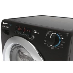 Lave-linge hublot CANDY CSS1410TWMCBE/FR - 10 kg - Induction - Vapeur - 1400 trs/min - Classe A - programmes rapides - Noir – Image 3
