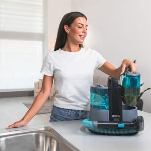 Cecotec Nettoyeur de taches pour tapis et tissus d'ameublement Spot & Carpet Clean. 400 W de puissance. Deux réservoirs, un pour – Image 4