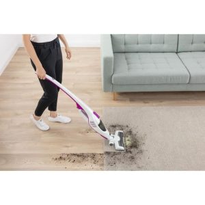 Aspirateur balai sans fil 2-en-1 - SENCOR - SVC 7814VT - 110 W - 76 dB - 0,5 L - Blanc / Violet – Image 3