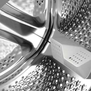 Lave-linge hublot BEKO b100 WTV9712BS1W - 9 kg - Induction - L60cm - 1400 trs/min - Blanc – Image 7