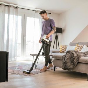NEW KARCHER VC 4 Cordless myHome - Aspirateur balai sans fil - Autonomie 30 min - silencieux - brosse électrique - mode boost – Image 3