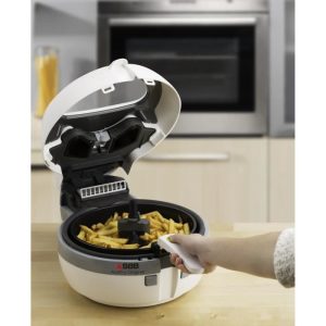 SEB ActiFry Original Friteuse sans huile, Cuve amovible 1 kg, 3 % de matière grasse, Cuisson saine, Air Fryer Blanche FZ712100 – Image 4
