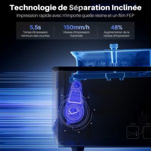 Imprimante 3D, ELEGOO, Mars 5 Ultra Écran 9K MSLA Nivellement Automatique, Impression 3D Rapide à 150mm/h Grande Taille – Image 2