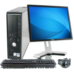ordinateur de bureau dell optiplex 780 intel dual core 8go ram 240 disque dur SSD,ecran 17 pouces,windows10,pc reconditionnè – Image 2