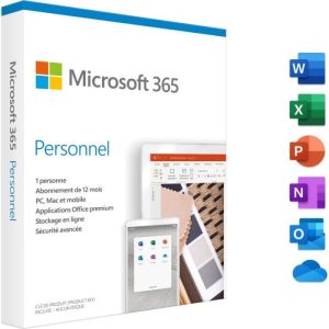 Logiciel de bureautique Microsoft 365 Personnel – Image 1