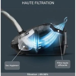 ROWENTA Power XXL Animal Kit Aspirateur avec sac, 4,5 L, 900 W max RO3172EA + Lot de 5 sacs Wonderbag Original – Image 3