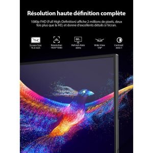 Écran Tactile Portable Moniteur 15 Pouces Gaming FHD 1080P USB-C UPerfect – Image 3