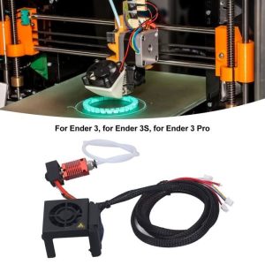 SALUTUYA Kit Hotend d'imprimante 3D Kit de mise à niveau Hotend pour imprimante 3D, bloc chauffant et informatique imprimante – Image 4