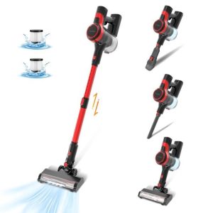Aspirateur Balai sans Fil sans Sac Stanew-Multifonctions 4 en 1- PowerClean-2 vitesses-150W-22.2V-Batterie 2200mAh Autonomie 40 min – Image 1