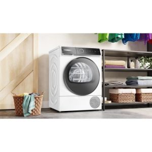 Sèche-linge pompe à chaleur BOSCH WQB245A0FR SER8 - 9 kg - Classe A+++ - L60cm - Blanc – Image 9