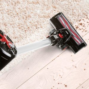 Aspirateur Balai 3-en-1 PRIMO PR504SV - 22,2V - Rouge - Sans sac - Brosse motorisée – Image 2