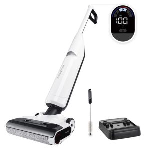 Roborock Flexi Lite -Aspirateur Balai Eau et Poussière-Conception FlatReach™ -17000Pa Nettoyant/Séchage Automatique – Image 1