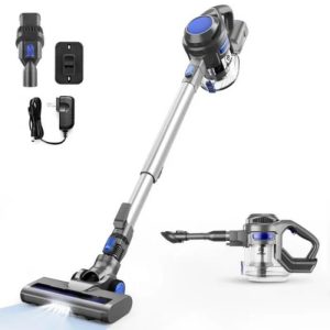 Moosoo Cordless Vacuum 4-in-1 Lightweight Stick Vacuum Cleaner, XL-618A – Image 1