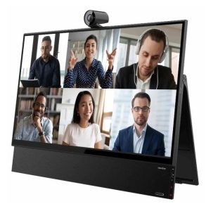 Newline 27' LED Tactile - Flex - 3840 x 2160 pixels - Tactile capacitif projeté - Format 16/9 - HDMI/USB-C - Webcam 4K - Stylet - Ha – Image 2