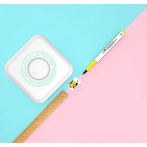 Mini imprimante de poche pratique étudiant mauvaise question thermique bluetooth téléphone portable photo données note imprimante – Image 3