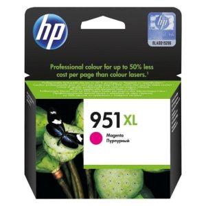 HP 951XL Cartouche d'encre magenta grande capacité authentique (CN047AE) pour HP OfficeJet Pro 251dw/276dw/8100/8600 – Image 1