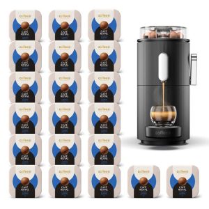 Machine à Café CoffeeB Globe Noir + 180 Coffee Balls Lungo - 100% Compostables – Image 1