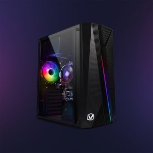 Vibox VI-14 PC Gamer - 22" Écran Pack - AMD Ryzen 3200GE 4GHz - Radeon Vega 8 - 8Go RAM - 2To HDD - Win11 - WiFi – Image 2