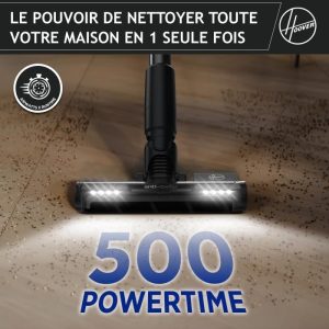 Aspirateur Balai sans Fil - HOOVER HF201P - Ultra-léger, Puissant 50AW, Turbobrosse Spécial Animaux, Technologie Ultra Compact x3 – Image 5
