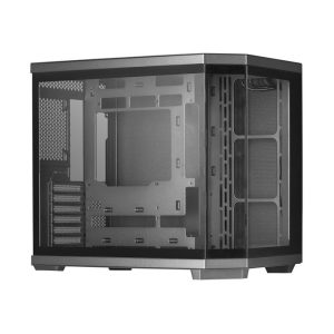 Mars Gaming MC-3TCORE, Boîtier ATX, Triple Verre Trempé, Double Chambre, Compatible avec Cartes-mères à Connecteurs Inversés, Noir – Image 3