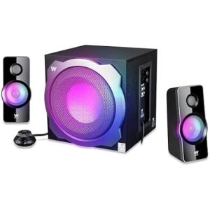 Enceintes 2.1 Woxter Big Bass 260 RGB - 150 W - Connexion 3,5 mm - Contrôle du volume ergonomique – Image 2