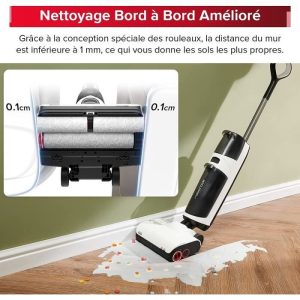 roborock Dyad Pro Aspirateur Laveur sans Fil 17000pa Séchage & Nettoyage Automatique Nettoyeur Sec et Humide avec APP – Image 4