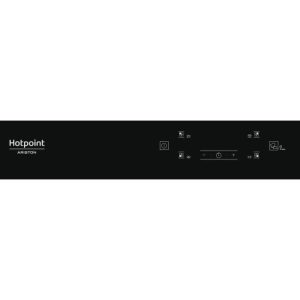 Table de cuisson induction - HOTPOINT - 4 foyers - L60 cm - HQ5660SNE - 7200 W - Rêvetement verre noir – Image 3
