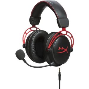 Casque micro HYPERX Cloud Alpha - Câble tressé amovible, Multi compatibilité, Réducteur de bruit – Image 1